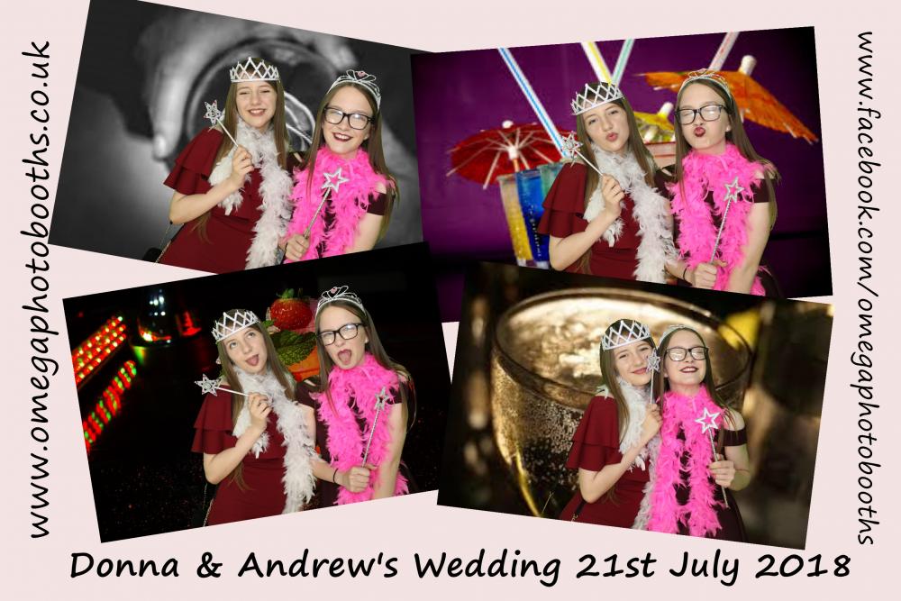 Donna & Andrew's Wedding | View more photos from the event at gallery.omegaphotobooths.co.uk/u/Omega-Photobooths/Donna-Andrews-Wedding